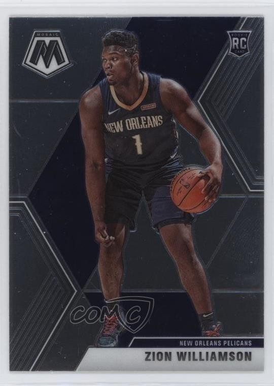 2019-20 Panini Mosaic Rookies Zion Williamson #209 19b4