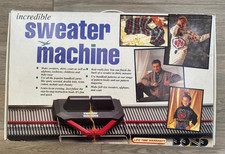 Vintage BOND INCREDIBLE SWEATER MACHINE Knitting Incomplete