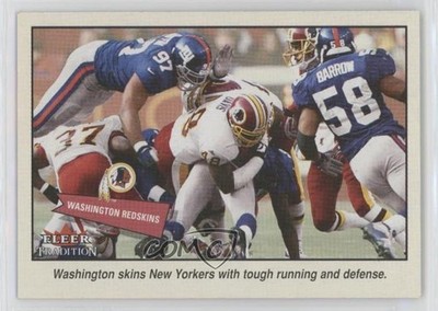 2001 Fleer Tradition Blank Back Washington Redskins #369 g2l