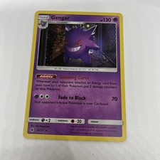 2017 POKEMON SUN & MOON CRIMSON INVASION 38 GENGAR-HOLO on eBay