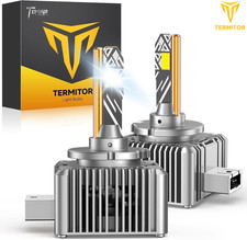 Termitor Brightest D3s Led Headlight Bulb 70000lm 6500k Highlow Beam Xenon Hid