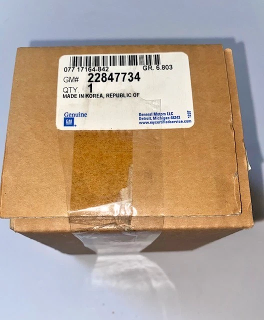 KIT DE CARCASA DE ENGRANAJE DE DIRECCIÓN GM ORIGINAL 2007-2011, PIEZA OEM NUEVA, P/N 22847734 Foto 3 de 4