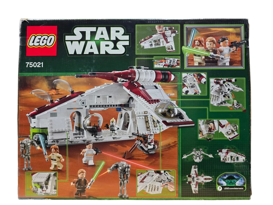 LEGO 75021 Republic Gunship NUEVO EN CAJA SELLADO RETIRADO Foto 2 de 4
