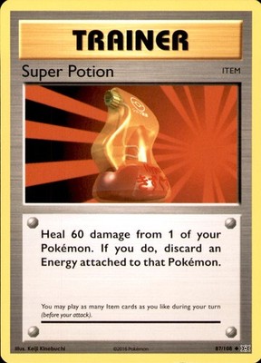 Super Potion Uncommon XY - Evolutions 87/108 NM