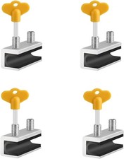 Window Locks, 4 Sets Sliding Window Locks with Key, for Up and Down Windows ...