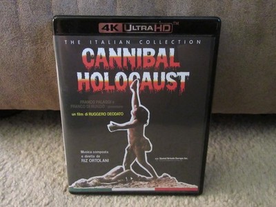 CANNIBAL HOLOCAUST [1980] 4K ULTRA HD + BLU-RAY [88 FILMS] [LIKE NEW]