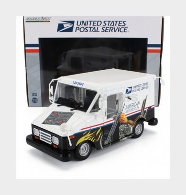 GREENLIGHT 13643 Grumman - Llv Truck Van USPS Mail Post American Motorcycles 201