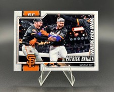 2026 Topps Celebration PATRICK BAILEY Walk This Way Short Print