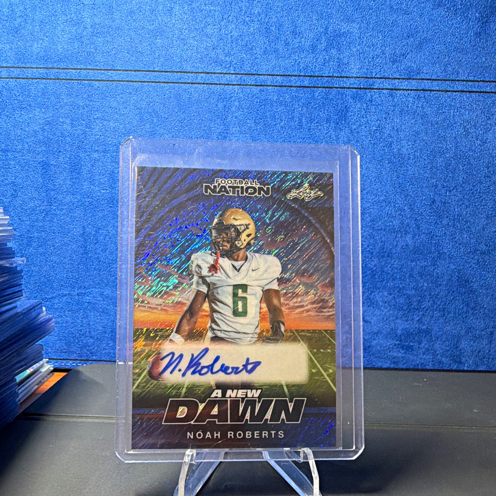 Leaf 2025 Football Nation A New Dawn Autographs Noah Roberts Auto 2/7 NA-NR1