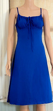 Shein Royal Blue Cami Ribbed Dress Size S (4)