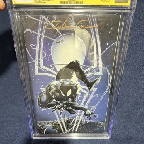 Marvel Amazing Spider-Man #1 Clayton Crain Virgin Variant Cover CGC 9.8 Signed