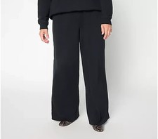 Peace Love World Regular French Terry Snap Side Pants Black Large A707345