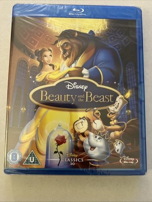 Beauty and the Beast (Blu-ray) Region Free Disney Classic - NEW SEALED