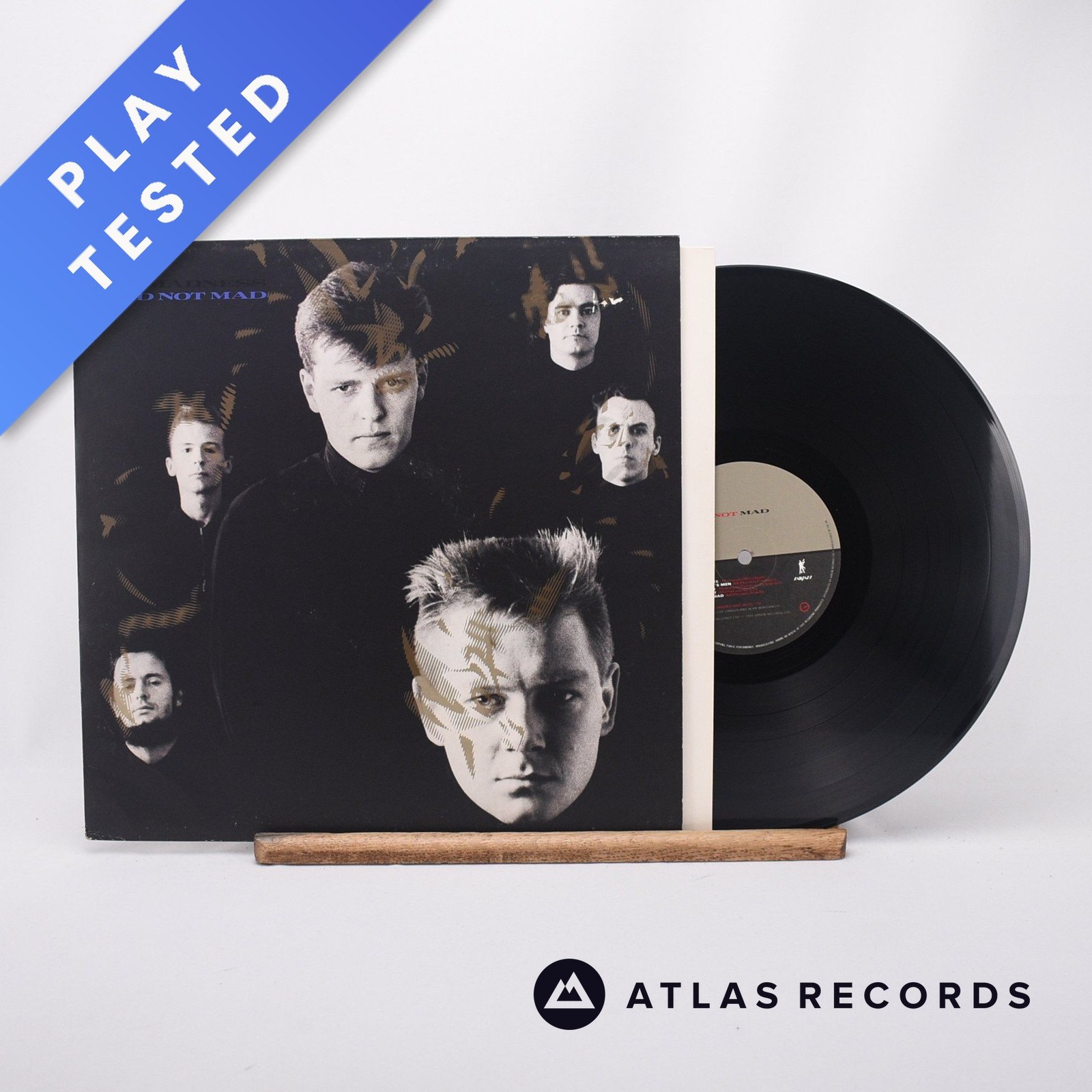 Madness Mad Not Mad Bilbo LP Album Vinyl Record 1985 JZLP-1 Zarjazz - VG+/EX