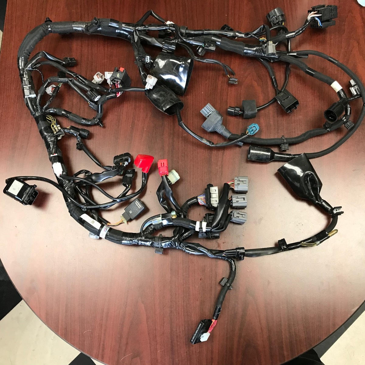 Kawasaki Ninja ZX6R 24 25 ABS Wire Harness Wiring - EXCELLENT LIKE