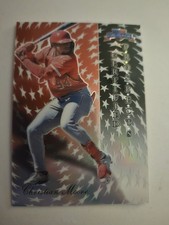 2025 Panini Crusade Certified Prospects Christian Moore #9 Red /25 (RC)