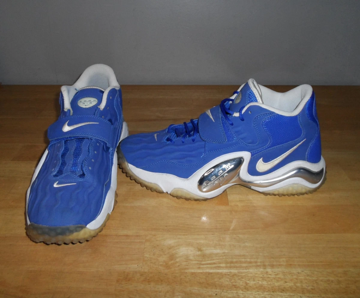 Mens Nike Air Zoom Turf Jet 97 \'Obsidian Royal\' Barry Sanders Size 9.5 Nike Air Zoom Turf Jet 97 Barry Sanders | Mercari main image 4