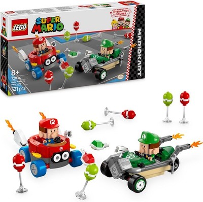 LEGO Mario Kart   Baby Mario vs. Baby Luigi, Nintendo Figuren für Kinder