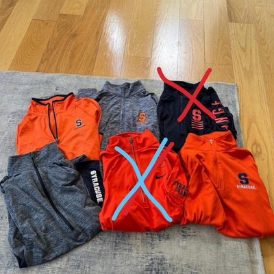 Bundle of 4 womens size small Syracuse orange Syracuse university quarter zips