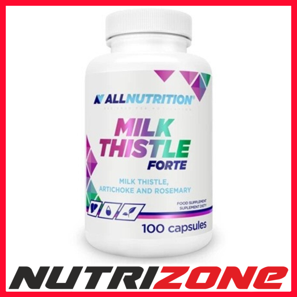 Allnutrition Milk Thistle Forte with Artichoke & Rosemary - 100 caps