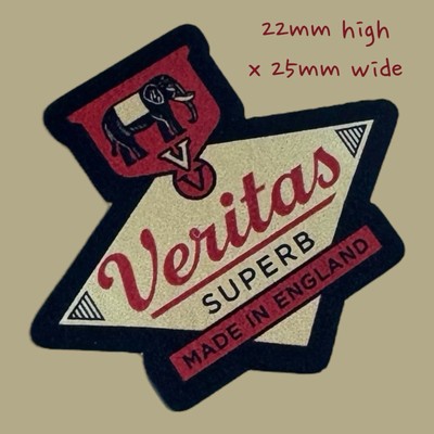 Veritas Super Vintage Vinyl Aufkleber Messing Paraffin Lötlampe Taschenlampe Werkzeug Paraffin