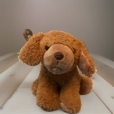 Peluche abrazable con peso Cuddle & Calm marrón perro Gund Mugsy pesado