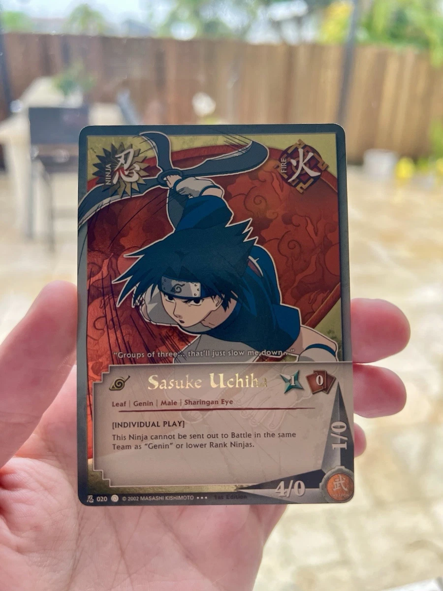 Naruto Sasuke In Individual Collectible Card Game Cards for sale