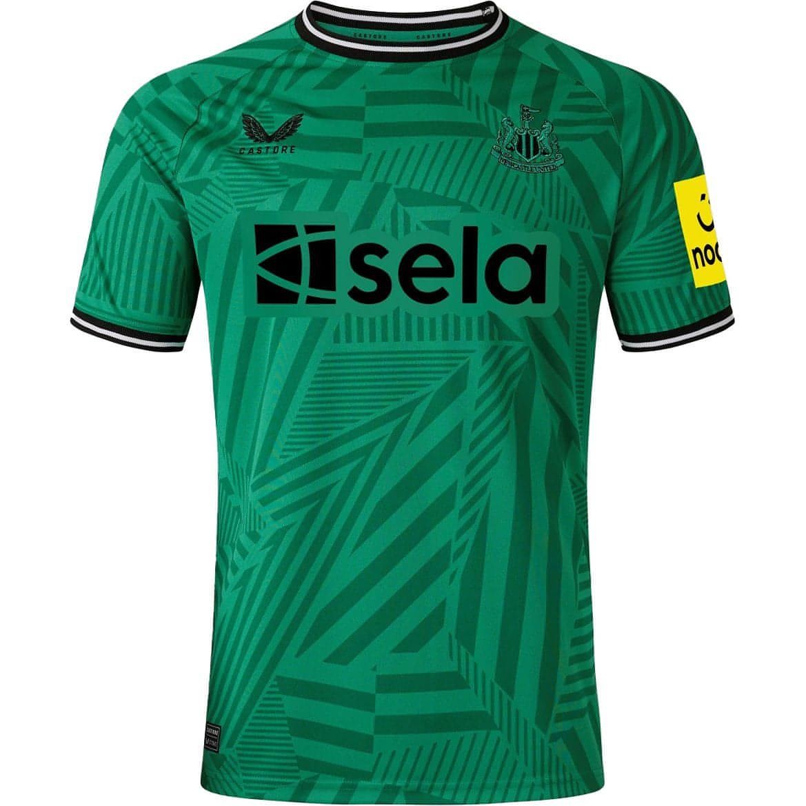 Футболка Castore Newcastle United на выезде в сезоне 202324 с надписью Herren Fuball Trikot Kurzarm 11590₽