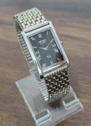 Vintage Seiko Slim Men's Stainless Steel Wrist Watch- Roman Dial