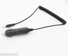 1pc Car Cigarette Lighter Power Supply Adapter to DC Plug 1.3 x3.5mm W/Coil Wire