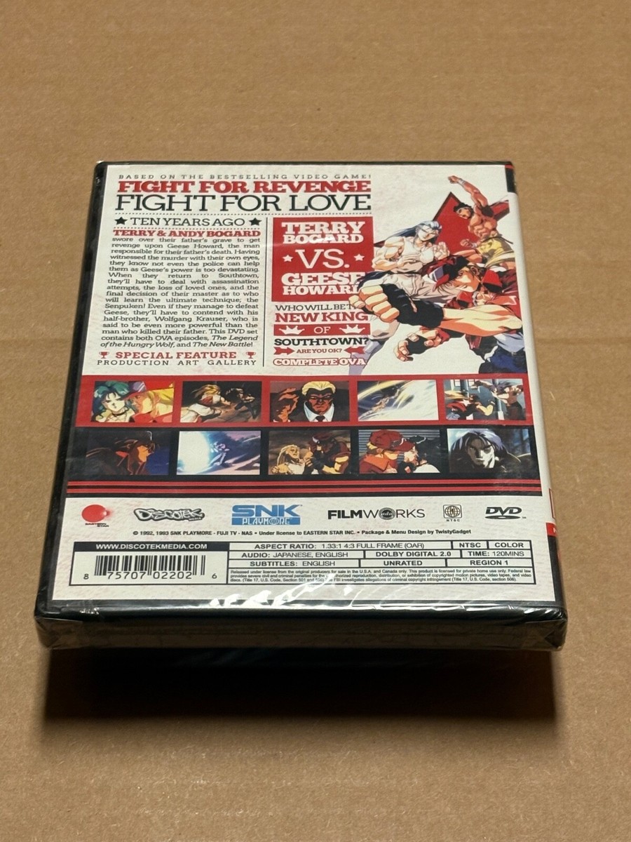 Fatal Fury Complete Ova Series (DVD) for sale online | eBay
