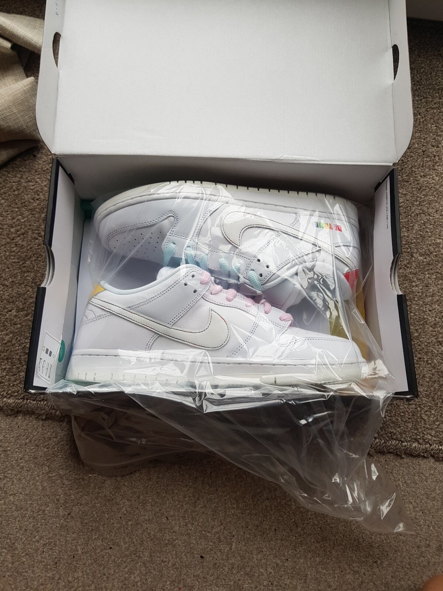 Size UK 9.5 - Nike Dunk Low SB Be True 2022 | eBay UK display picture 1