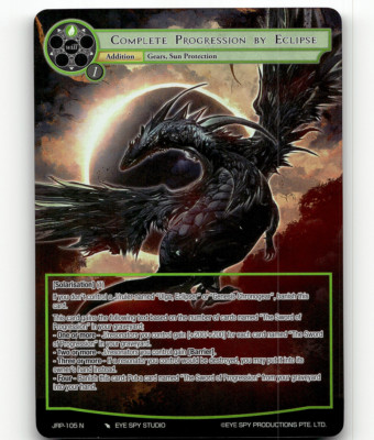 FoW Complete Progression by Eclipse (Full Art) - Judgment of the Rogue Planet