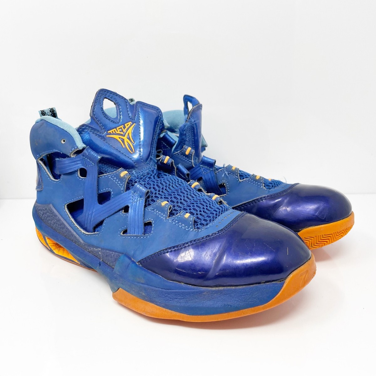 Nike Mens Air Jordan Melo M9 551879-409 Blue Basketball Shoes
