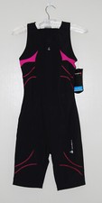 NWT Aqua Sphere Women's Black Energize Slvls Speedsuit Swimsuit sz 6 8