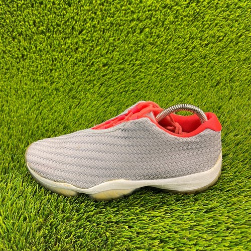 Nike Air Jordan Future Men Size 8 Gray Orange Athletic Basketball Shoes Sneakers - Imagen 3 de 9