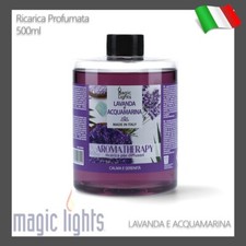 RICARICA PROFUMO AMBIENTE PER DIFFUSORI BASTONCINI 500ML LAVANDA ACQUAMARINA