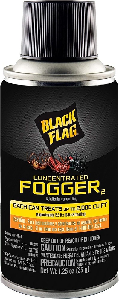 6 Can Fogger Bomb Insect Killer Bug Flies Roach Spider Indoor Bed Kill Shot Tick