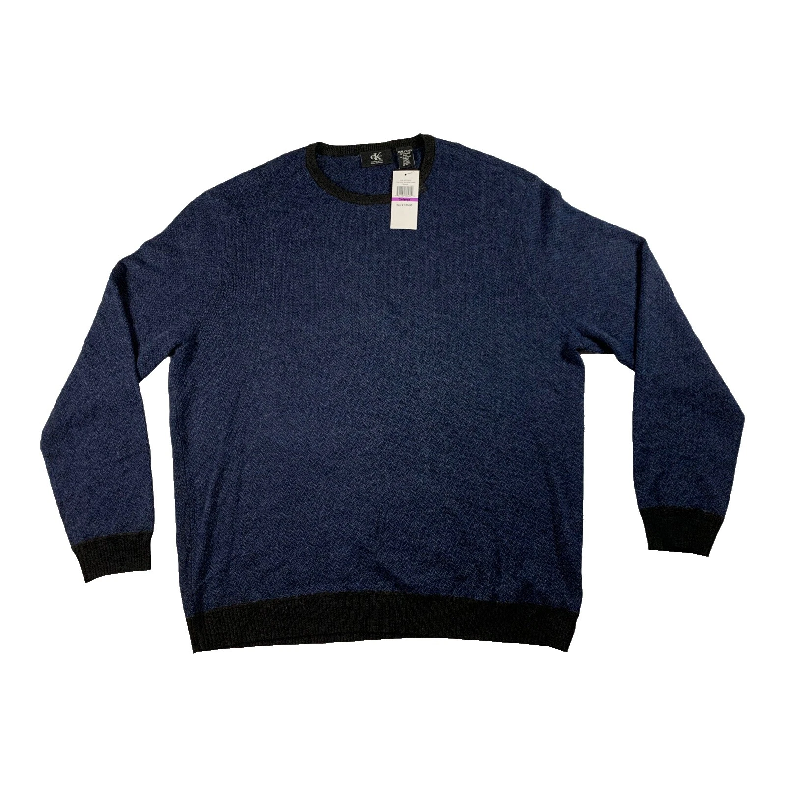 Calvin Klein Acrylic Crew Neck Sweaters for Men