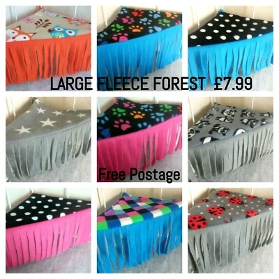 *14 DESIGNS**COZY PETS FLEECE CORNER HIDEY HAMMOCK FLEECE FOREST GUINEA PIG BED,