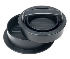 Non Stick 3-In-1 Stuffed Burger Press Hamburger Patty Molds Maker Sliders BBQ