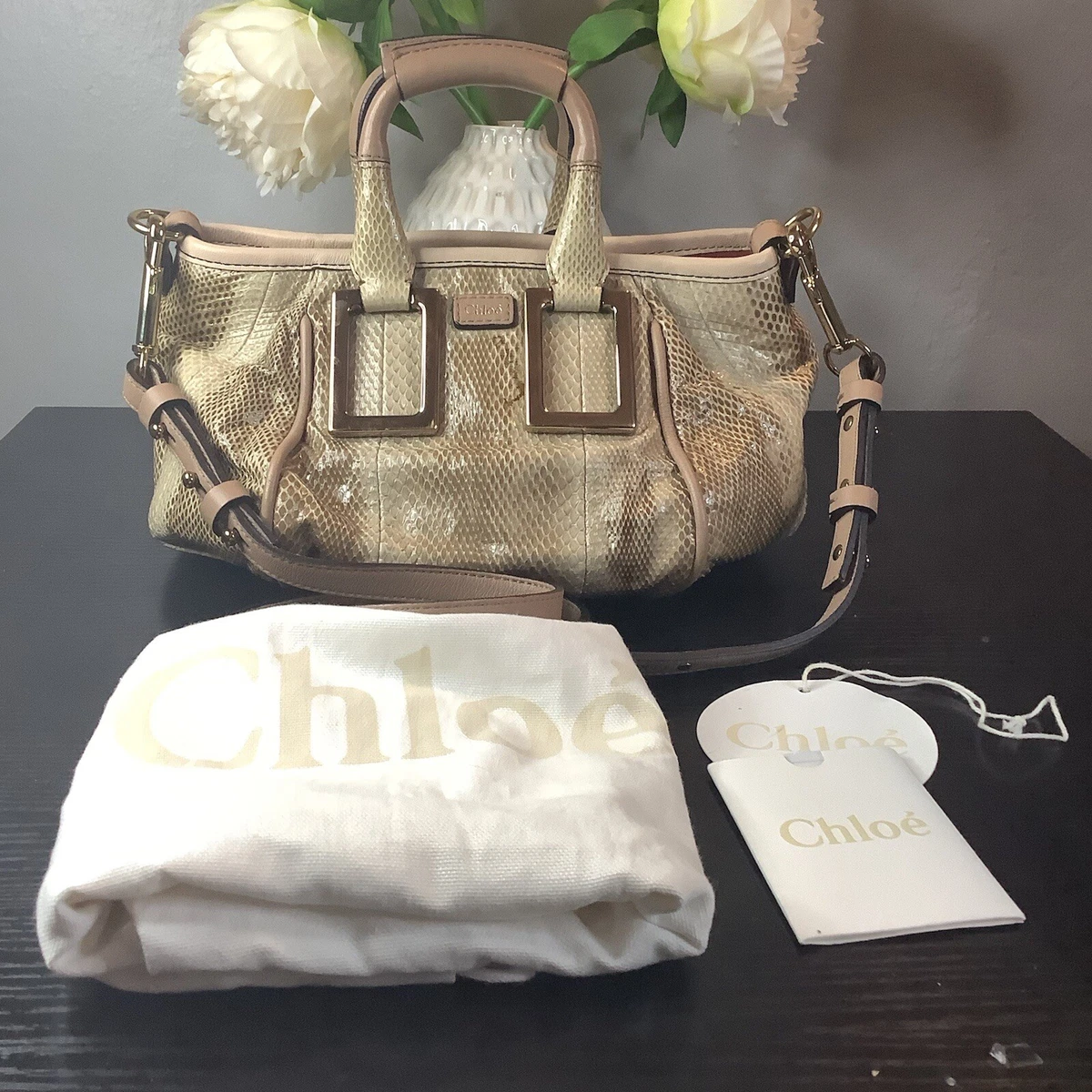 Chloe snakeskin online bag