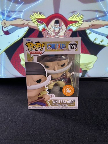 Figurine Funko Pop One Piece : Luffy Et Barbe Blanche (Whitebeard) N°1270 - Neuf - Collection 2023
