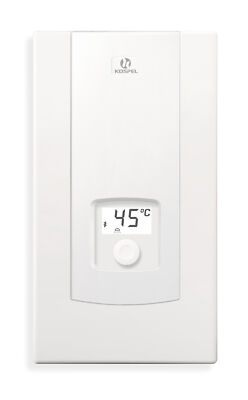 Vollelektronischer Durchlauferhitzer Kospel PPE2 18/21/24 kW LCD-Display