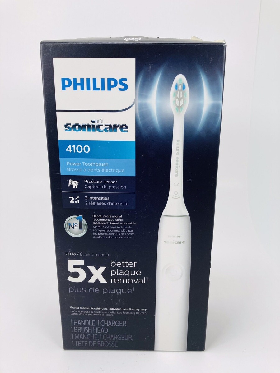 Philips Sonicare 4100 Protective Clean White Rechargeable Power