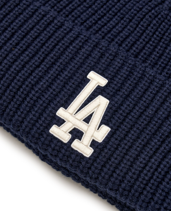 MLB KOREA New Jelly Mid Beanie Los Angeles Dodgers, Navy | eBay