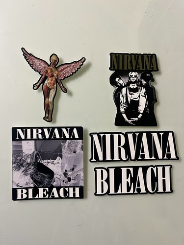 Nirvana Sticker Pack, Grunge Rock Sticker Pack - Bild 4 von 4