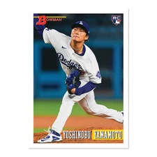 2024 Throwback Thursday Set 25 Card 74 Yoshinobu Yamamoto (RC)-Free Ship Always!