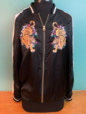 tiger bomber jacket h&m
