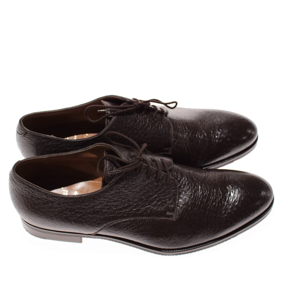 Zapatos de vestir Gravati NWD con cordones talla 12 EE. UU. en cuero marrón oscuro Foto 3 de 4